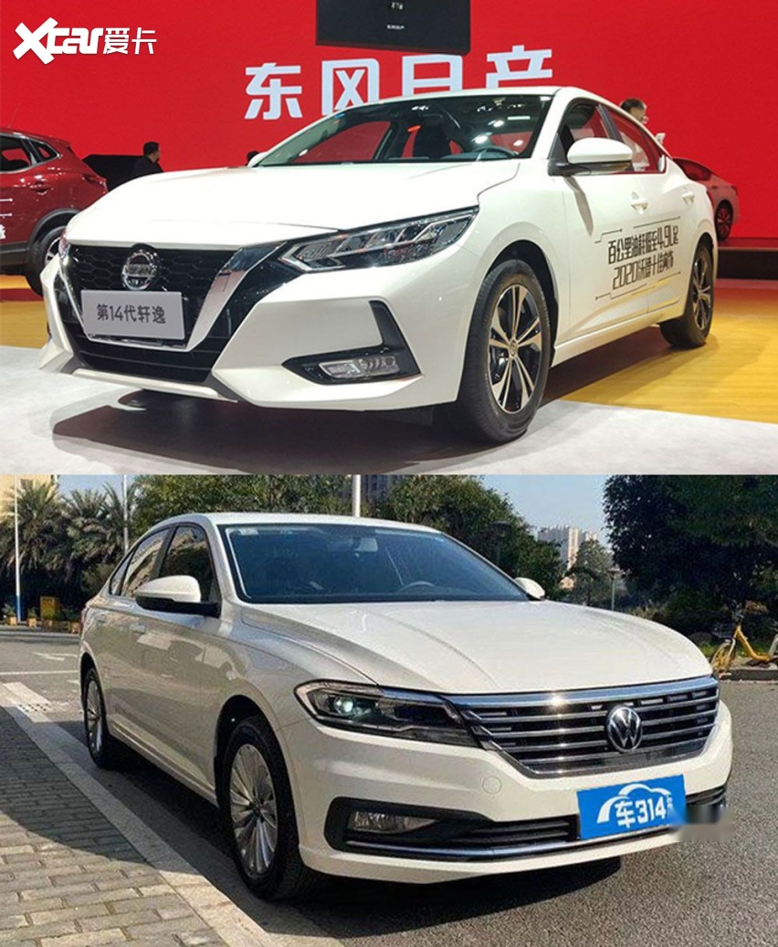 轿PK朗逸为何总卖不过轩逸？不朽情缘游戏网站德系日系家(图7)